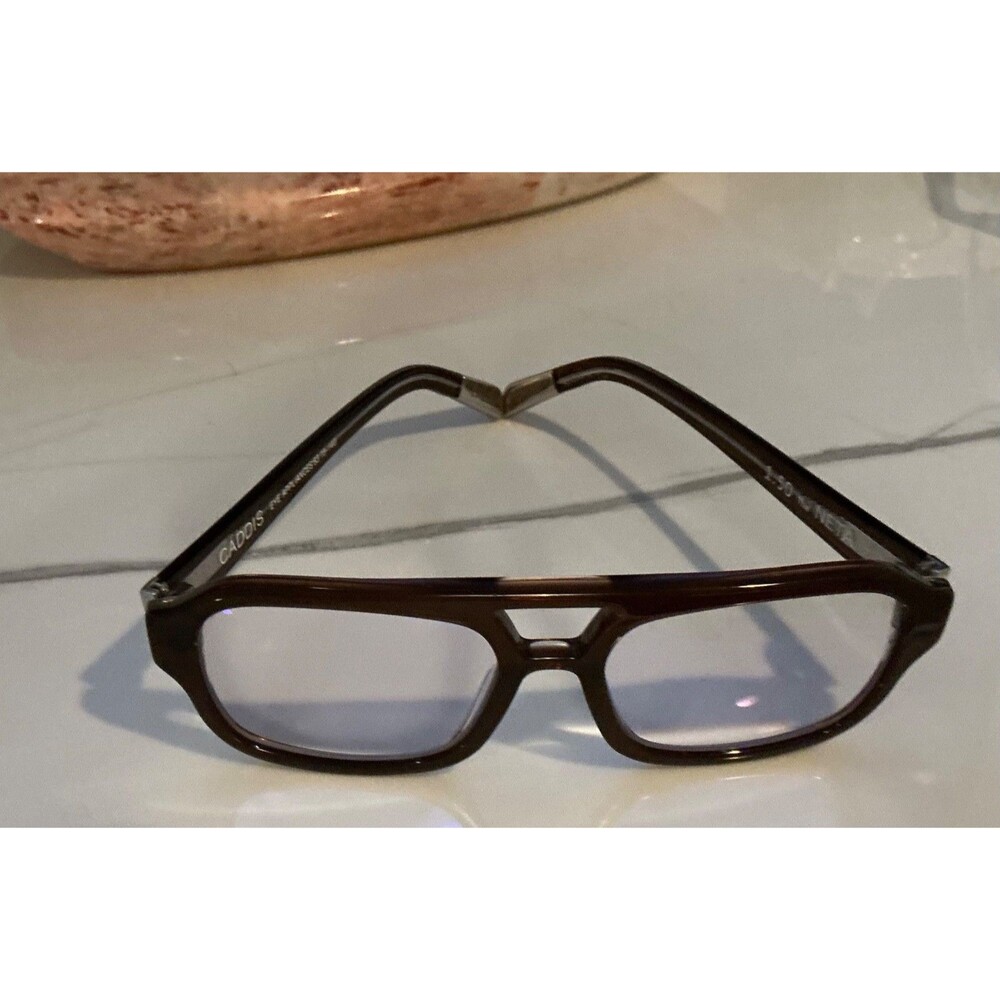 Caddis Neta Polished Gopher Rectangle 53x18 140 1.50 Reader Glasses